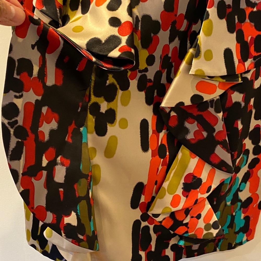 Jessicas simpson , Colorful Abstract Print Dress - Picture 8 of 14